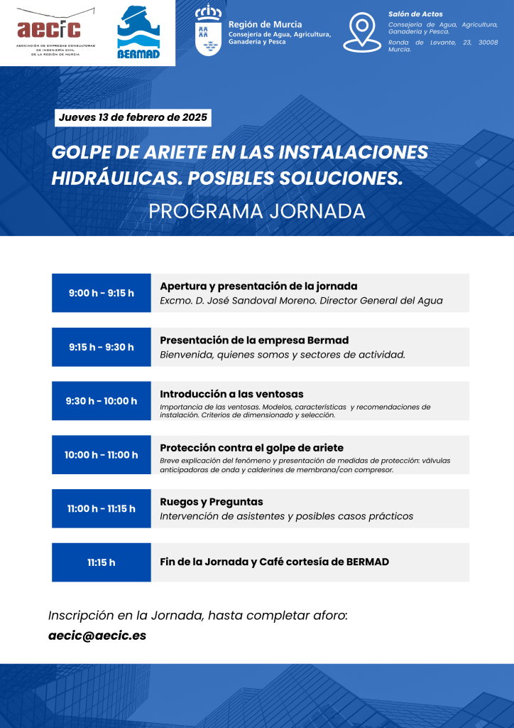 GOLPE DE ARIETE EN LAS INSTALACIONES HIDRÁULICAS. POSIBLES SOLUCION